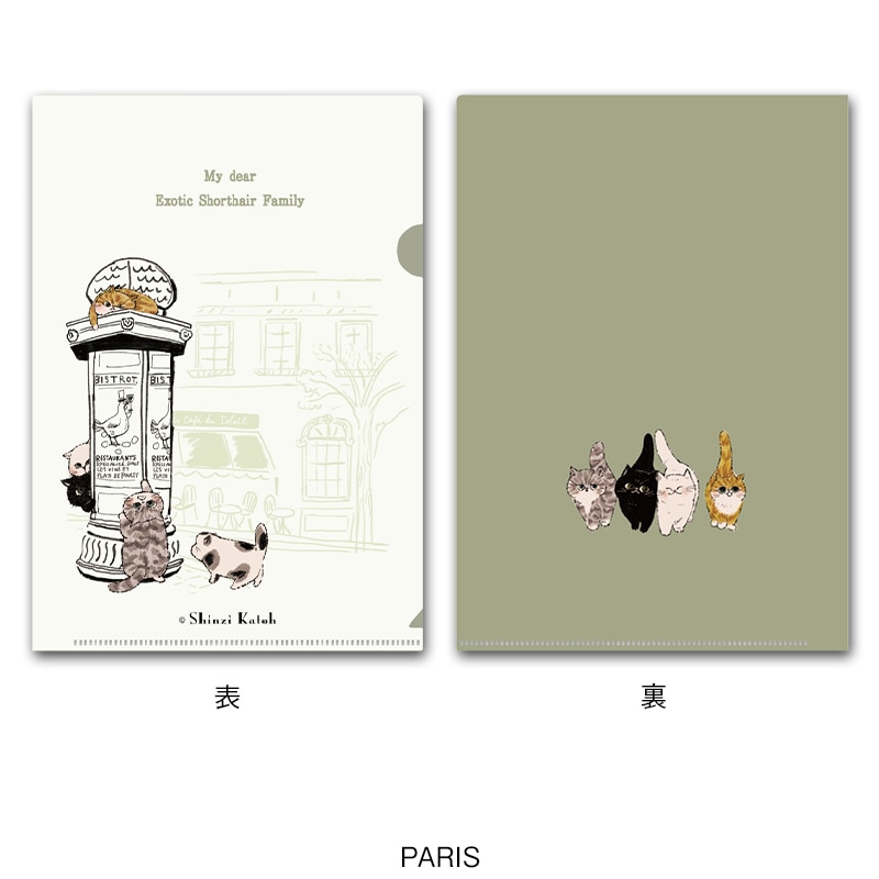 MY DEAR CATS A5クリアファイル