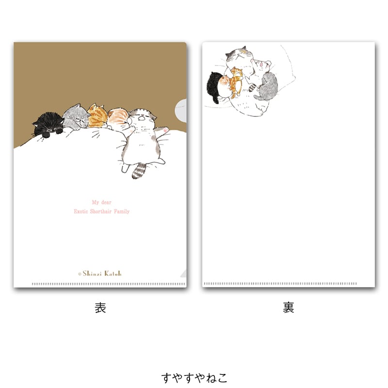 MY DEAR CATS A5クリアファイル