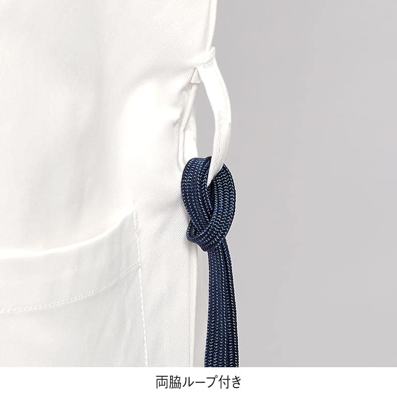 オールシーズン快適！ ループが沢山ポケット配色ストレッチスクラブ(男女兼用)