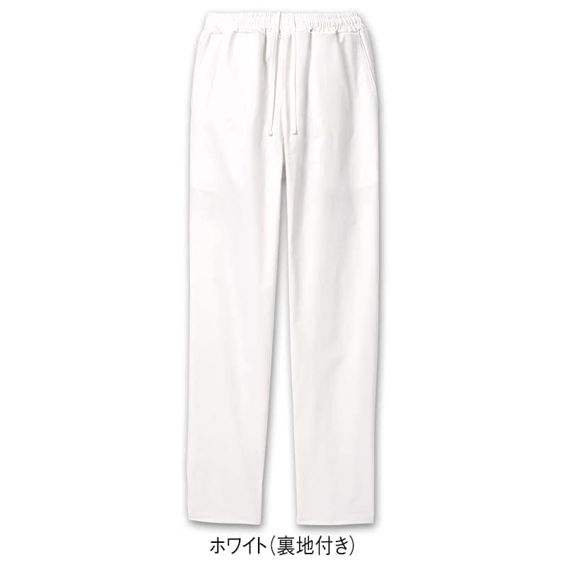 オールシーズン快適！ ストレッチウエスト総ゴムストレートパンツ(男女兼用)