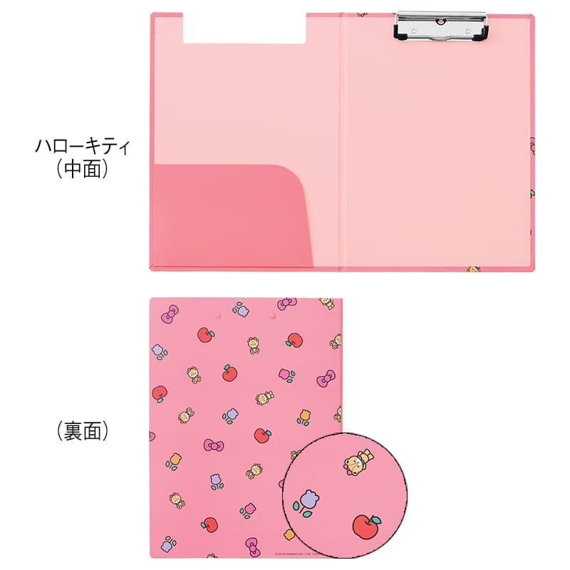＜サンリオキャラクターズ＞クリップボードカバー付き
