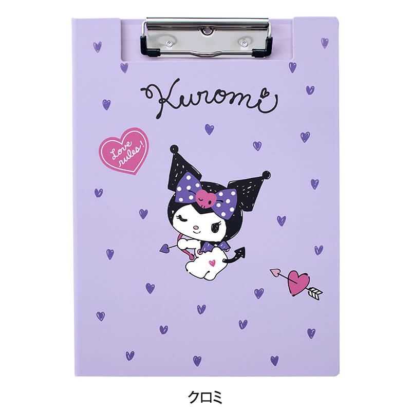 ＜サンリオキャラクターズ＞クリップボードカバー付き