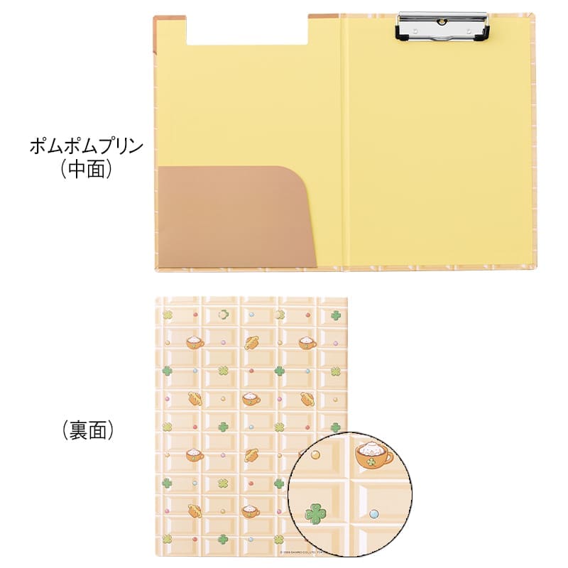 ＜サンリオキャラクターズ＞クリップボードカバー付き