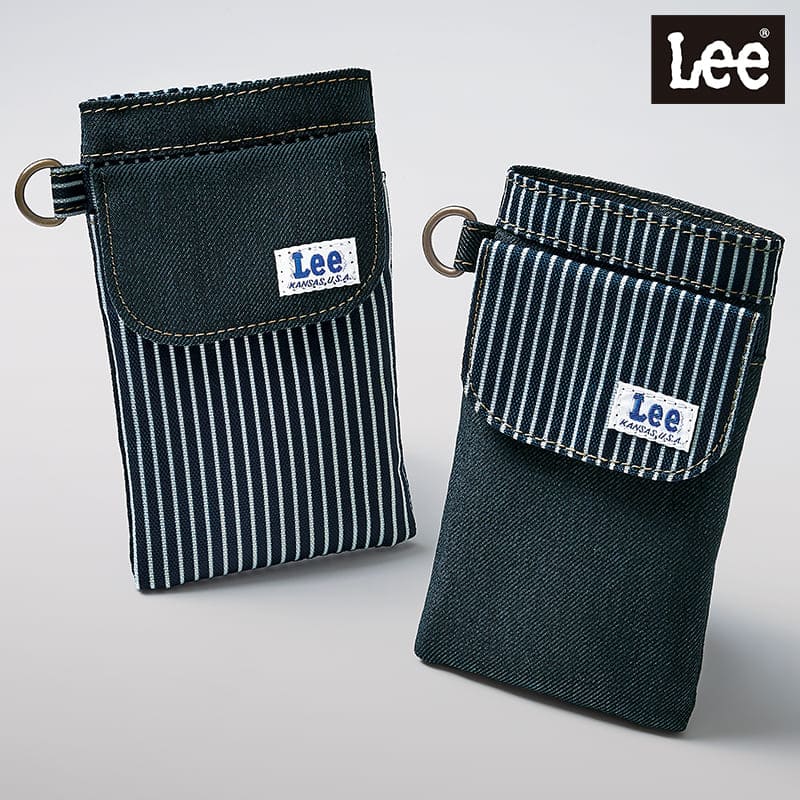＜Lee＞フラップ付きスリムケース
