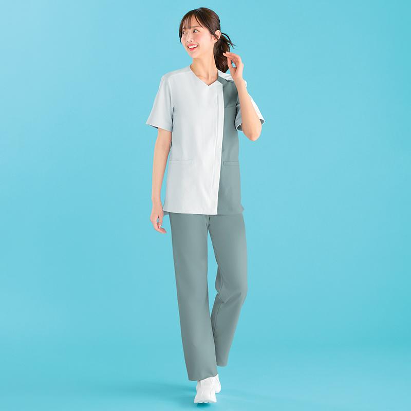 <uka medical uniform study>ストレッチスクラブ(男女兼用) UM503