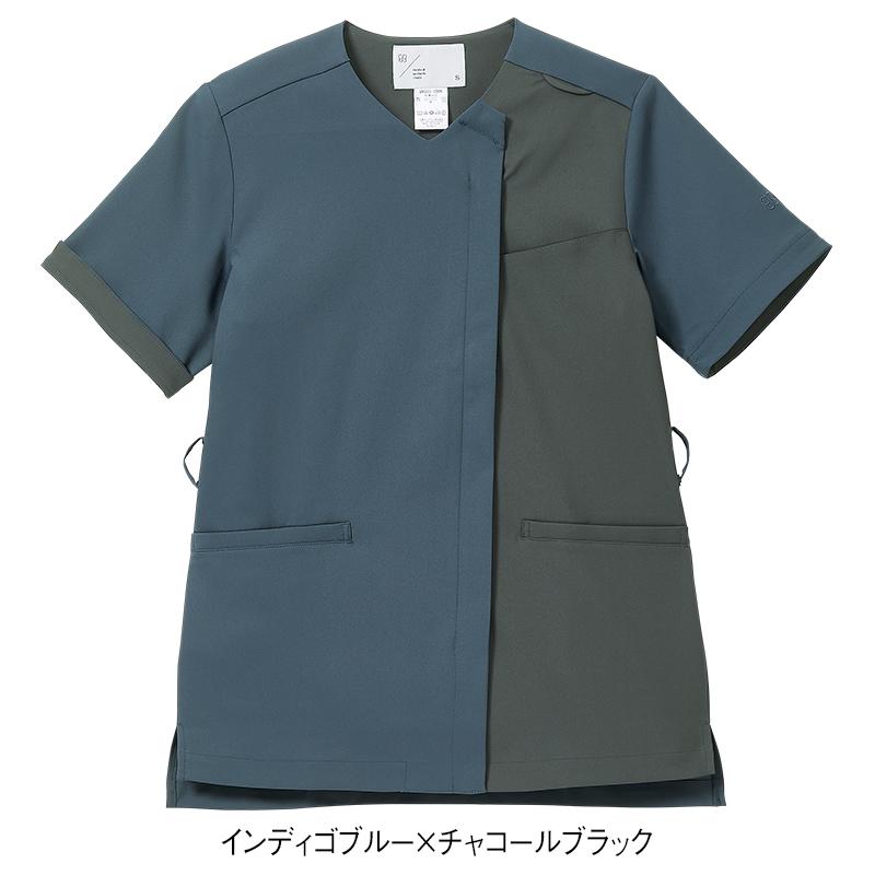 <uka medical uniform study>ストレッチスクラブ(男女兼用) UM503