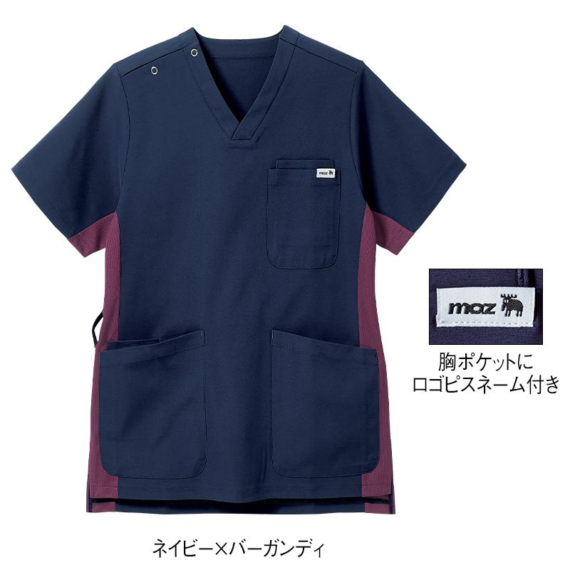 <moz>なめらかストレッチサイドメッシュスクラブ(男女兼用)