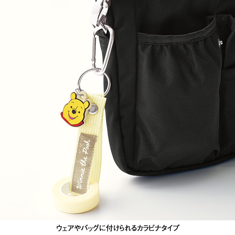 <ディズニー>シリコンチャーム付きテープホルダー