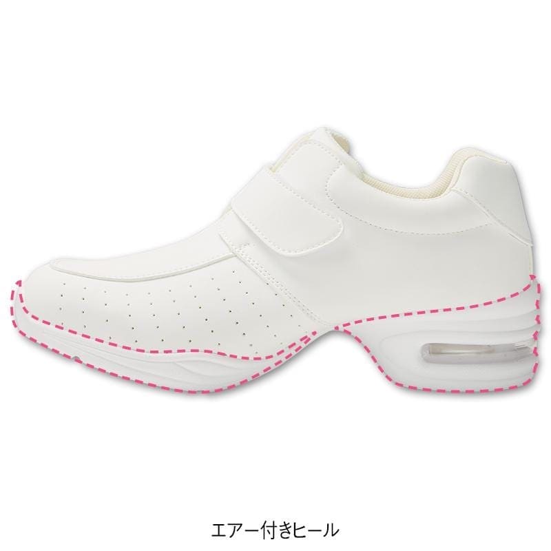 ベルトデザインセパレート底エアーシューズ(クッション中敷付き)