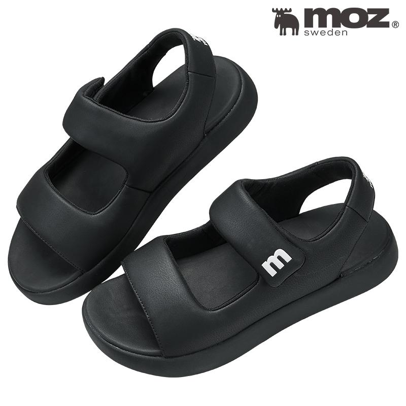<moz>ぷっくりデザインスポーツサンダル