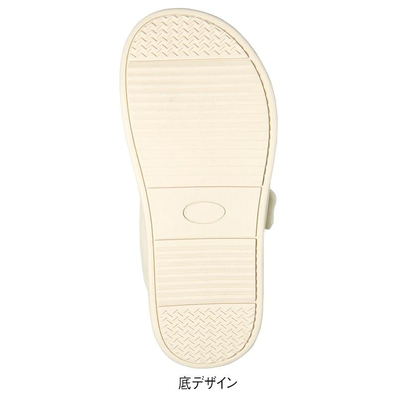 <moz>ぷっくりデザインスポーツサンダル