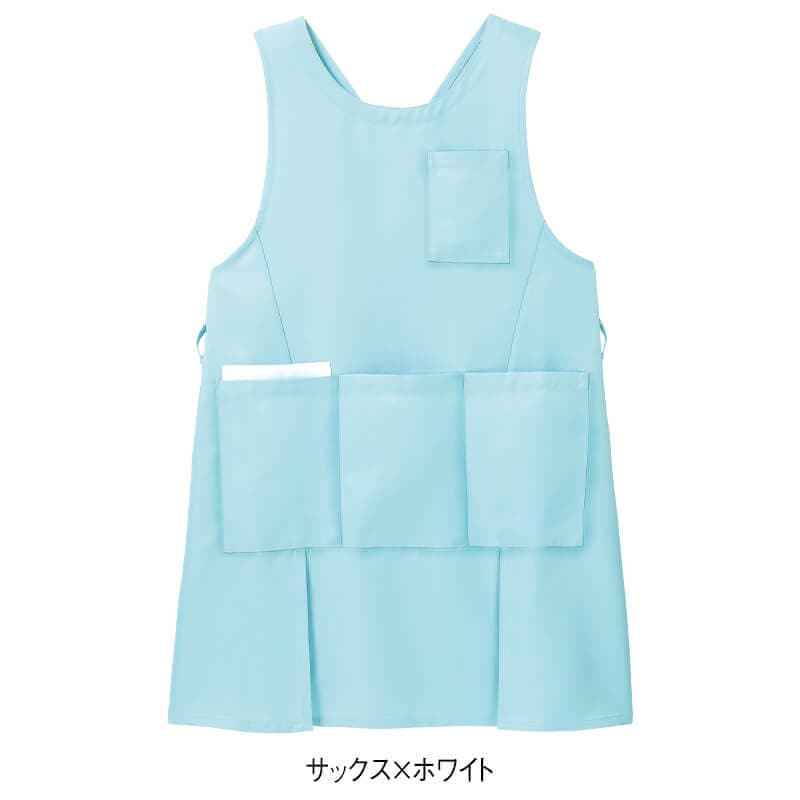 サッと被れて収納たっぷり!ダブルスリットタスキ型エプロン
