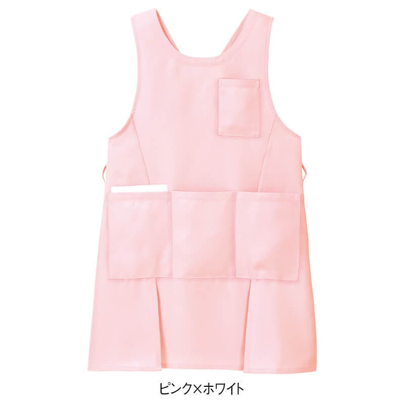 サッと被れて収納たっぷり!ダブルスリットタスキ型エプロン