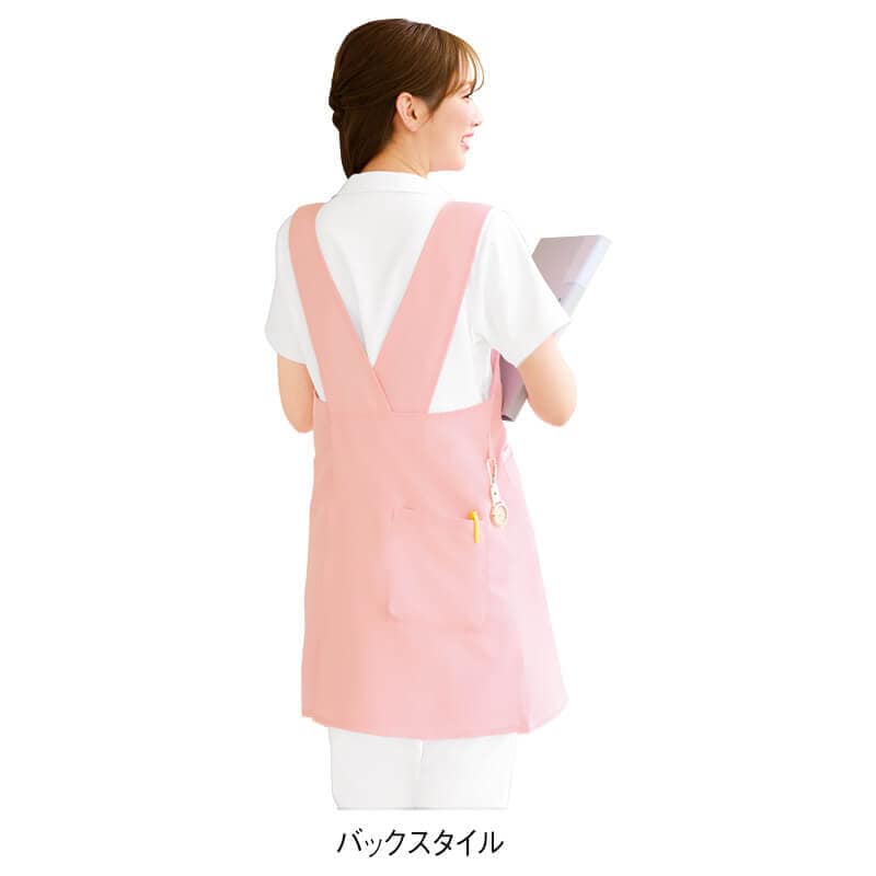 サッと被れて収納たっぷり!ダブルスリットタスキ型エプロン
