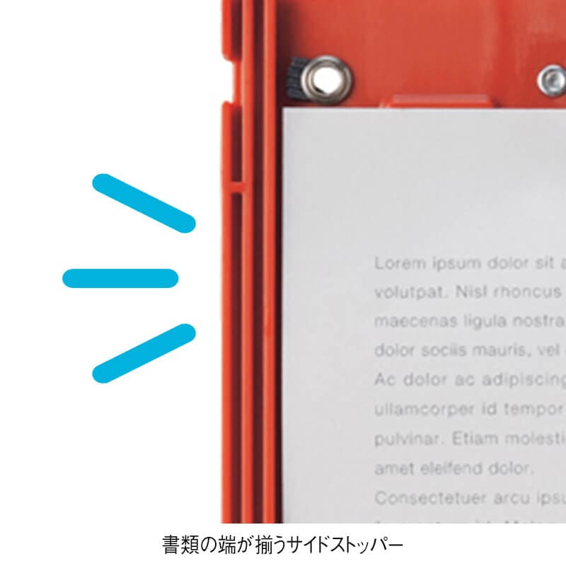 二つ折りクリップボード