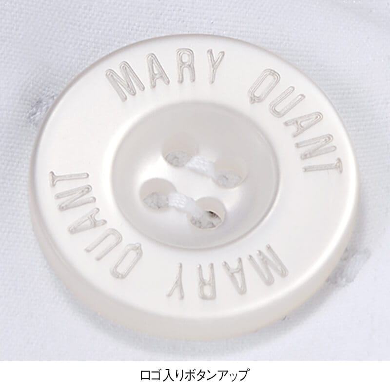 <マリークワント>前開きペプラムジャケット