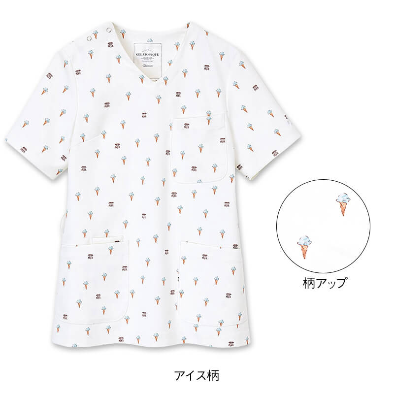 <ジェラート ピケ&クラシコ>プリントスクラブ