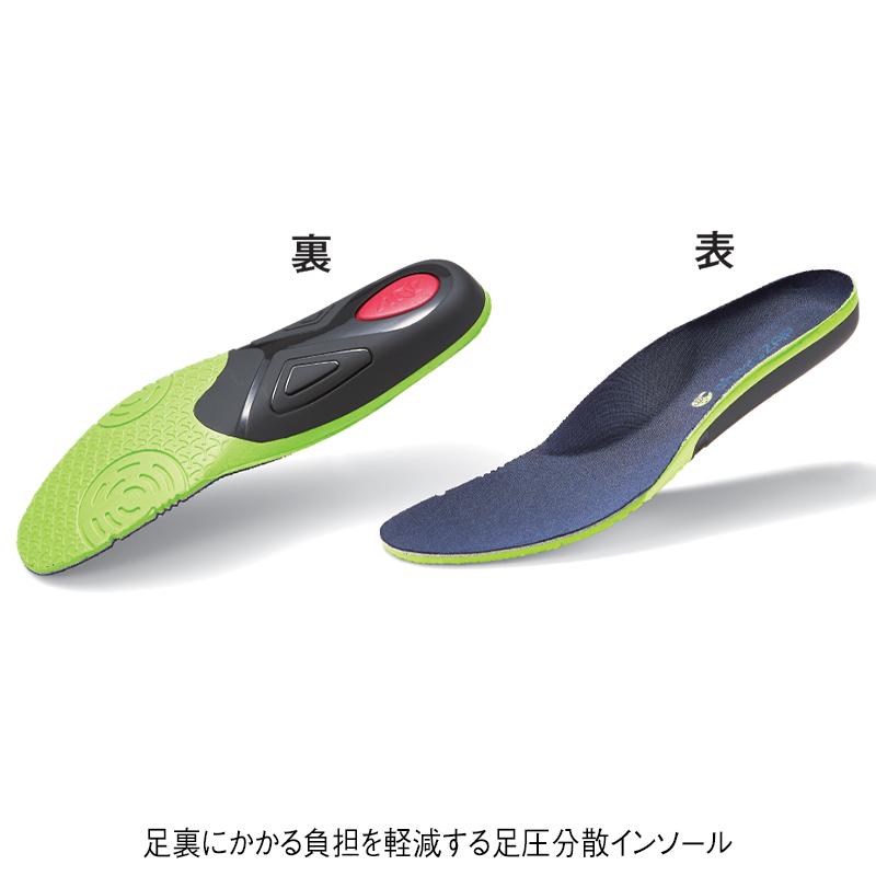 <チョコザップ>手を使わず履けるメッシュ軽量ゴムひもスニーカー(足圧分散中敷付き)