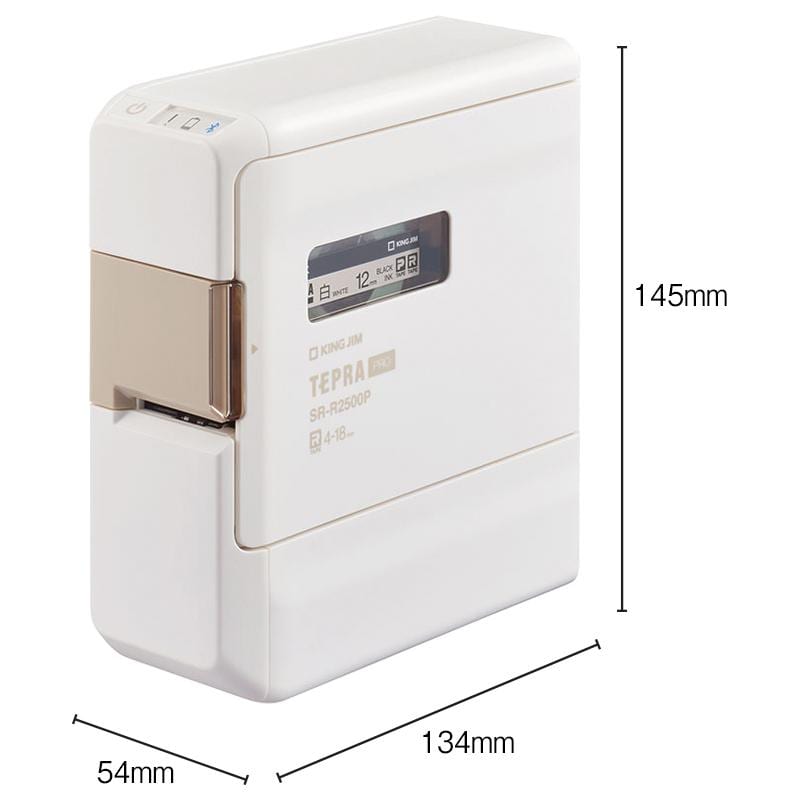スマホ専用ラベルプリンターテプラ SR-R2500P