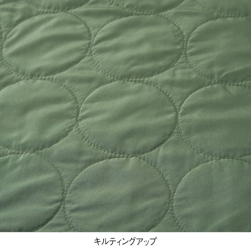 あったか裏フリース軽量ミドル丈エプロン