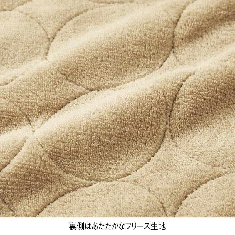 あったか裏フリース軽量ミドル丈エプロン
