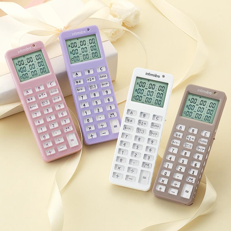 電卓付き3アラームタイマー