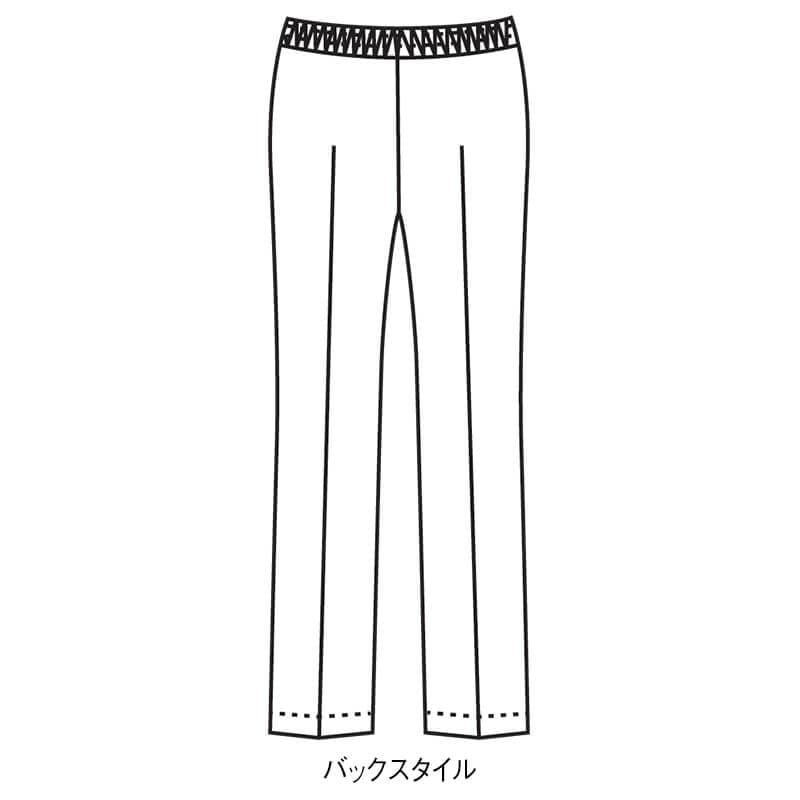 <コムサ>センタープレスストレッチスリムパンツ