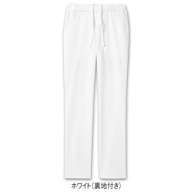 パウダーストレッチ 内側バックポケット仕様ウエスト総ゴムストレートパンツ