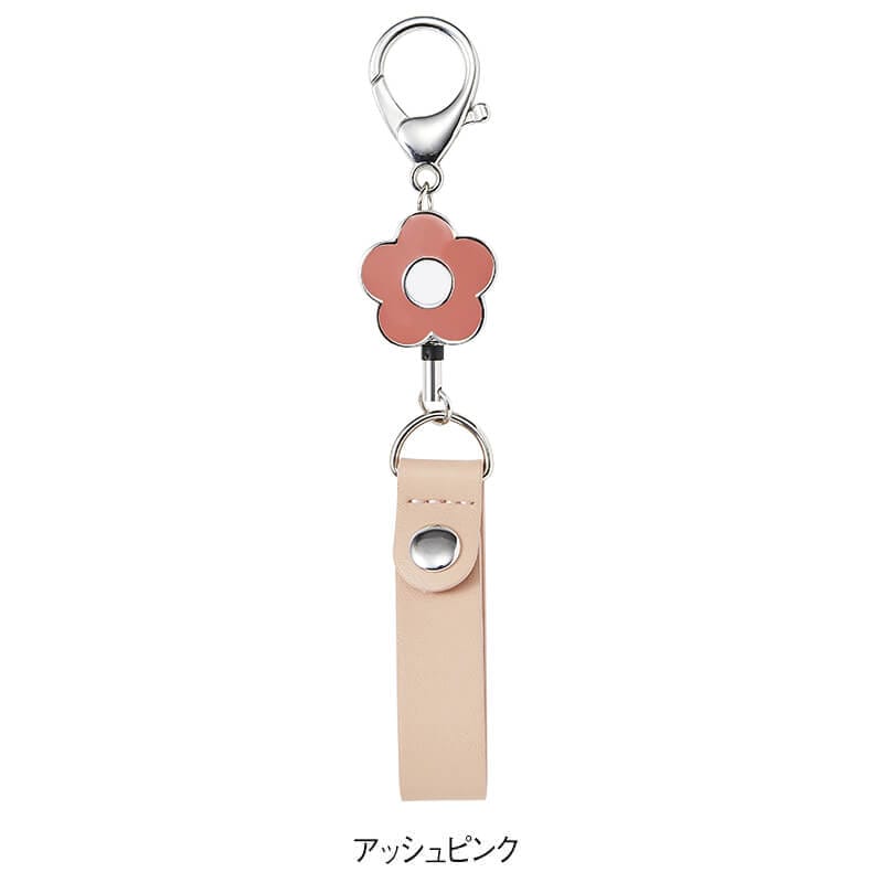 <マリークワント>フック式合皮テープホルダーチャーム付き