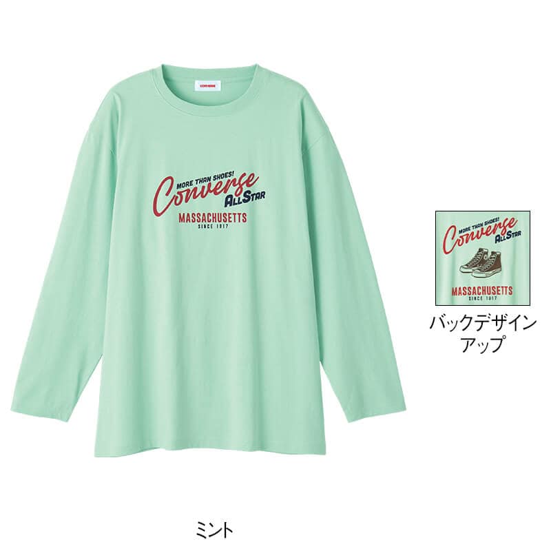 ＜CONVERSE＞ルーズシルエットチュニックTシャツ