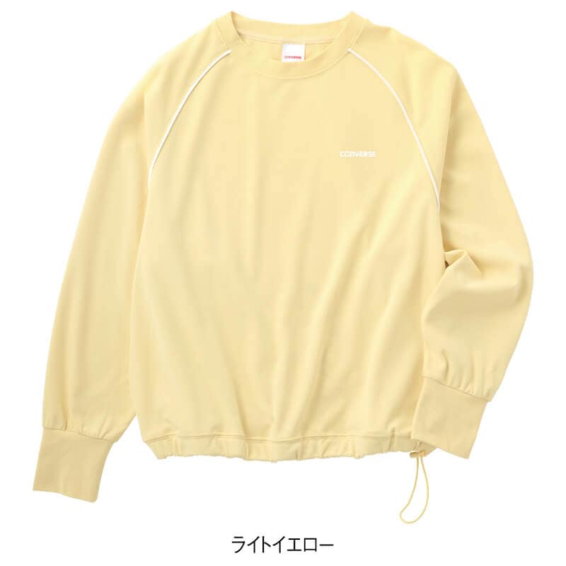 ＜CONVERSE＞ツヤ消しカノコパイピング使いトレーナー