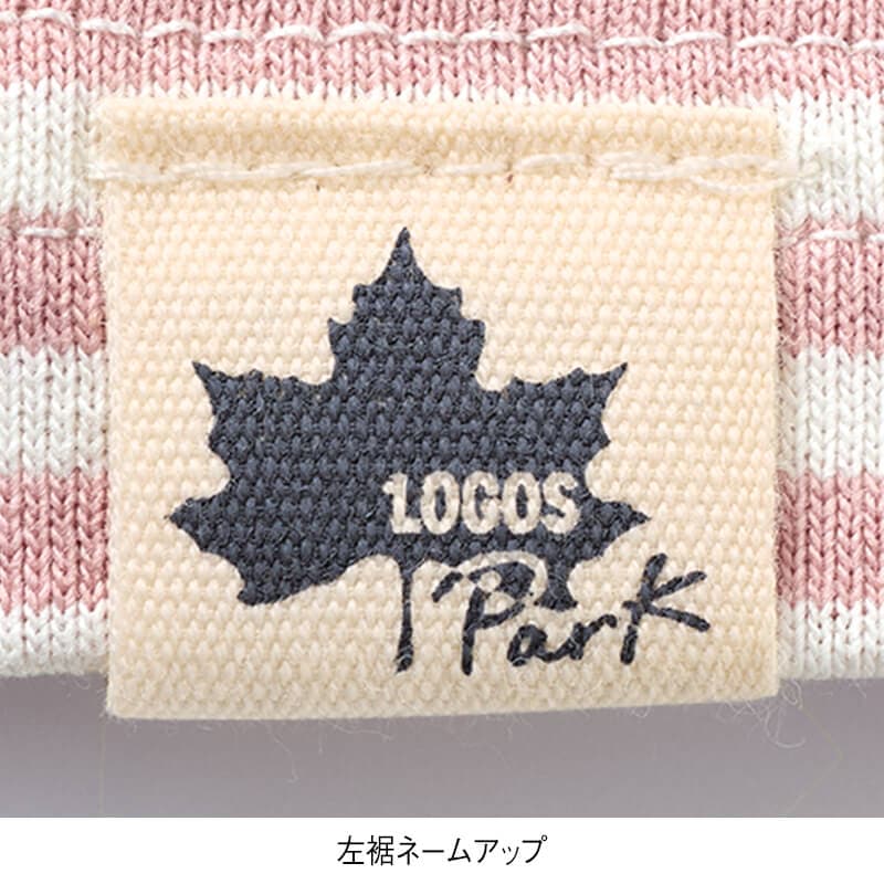 ＜LOGOS Park＞空紡天竺先染めボーダー7分袖Tシャツ