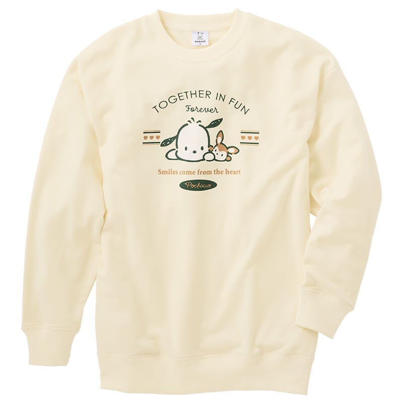＜サンリオキャラクターズ＞裏毛クルーネックビッグトレーナー