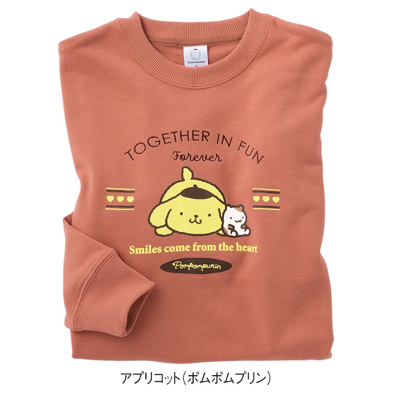＜サンリオキャラクターズ＞裏毛クルーネックビッグトレーナー