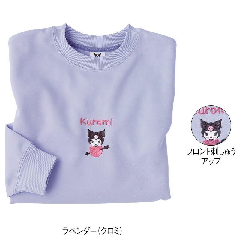 ＜サンリオキャラクターズ＞ポンチクルーネックワイドトレーナー