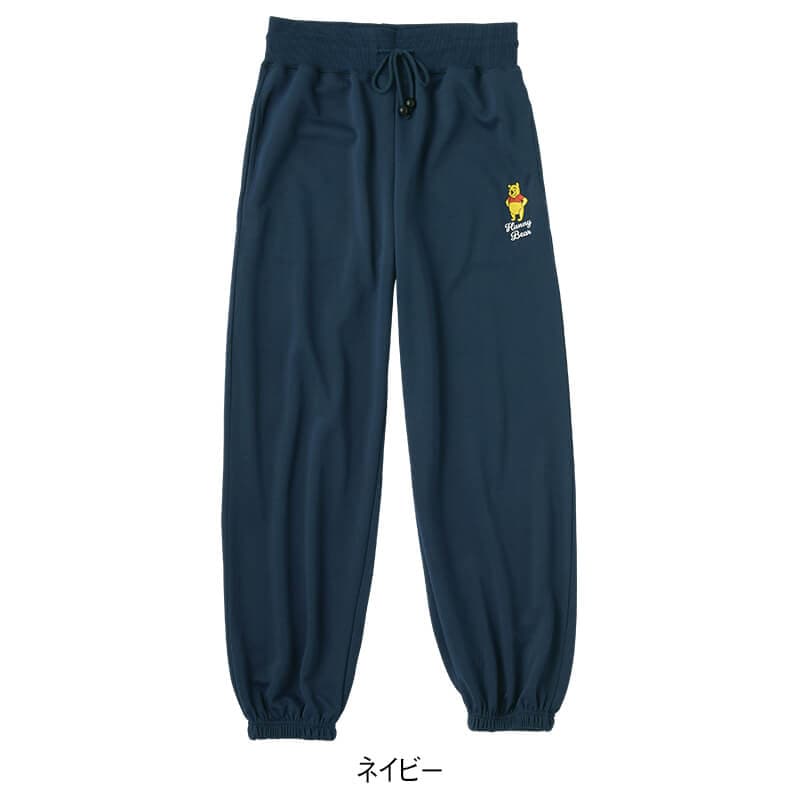 ＜ディズニー＞ポンチ裾ゴムロングパンツ