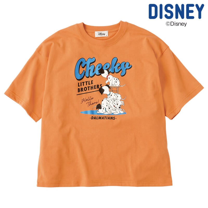 ＜ディズニー＞天竺半袖ワイドTシャツ