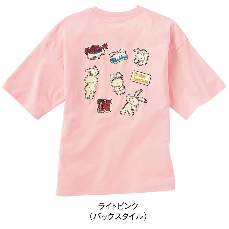 ＜クレヨンしんちゃん＞天竺半袖ワイドTシャツ