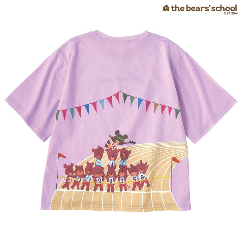 ＜くまのがっこう＞半袖Tシャツ