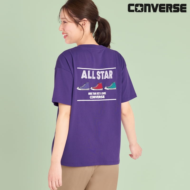 ＜CONVERSE＞シューズALLSTAR刺繍Tシャツ