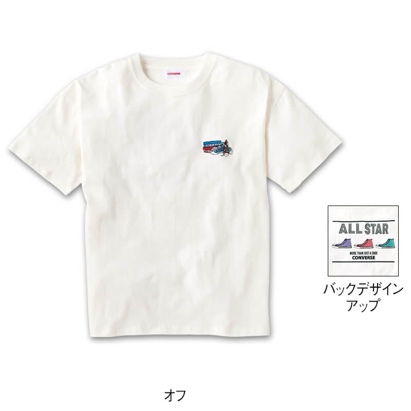 ＜CONVERSE＞シューズALLSTAR刺繍Tシャツ