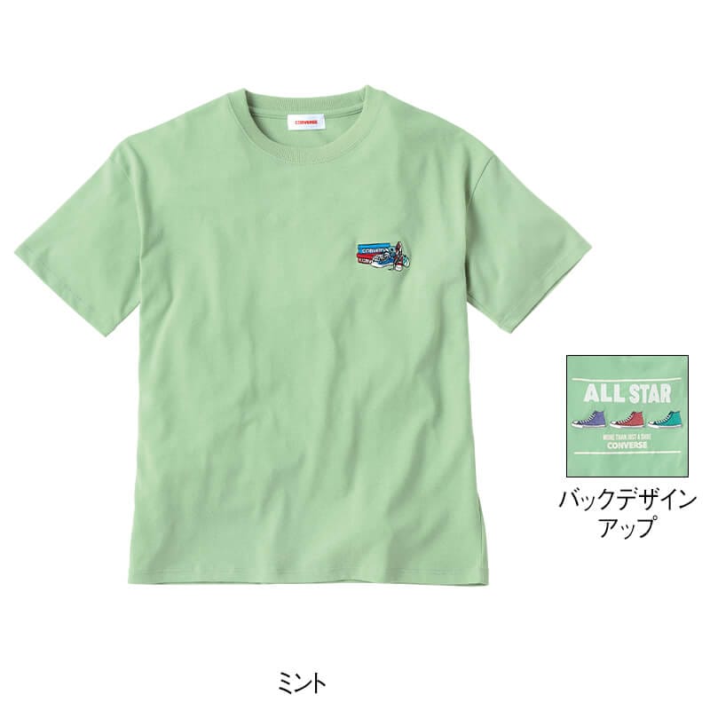 ＜CONVERSE＞シューズALLSTAR刺繍Tシャツ