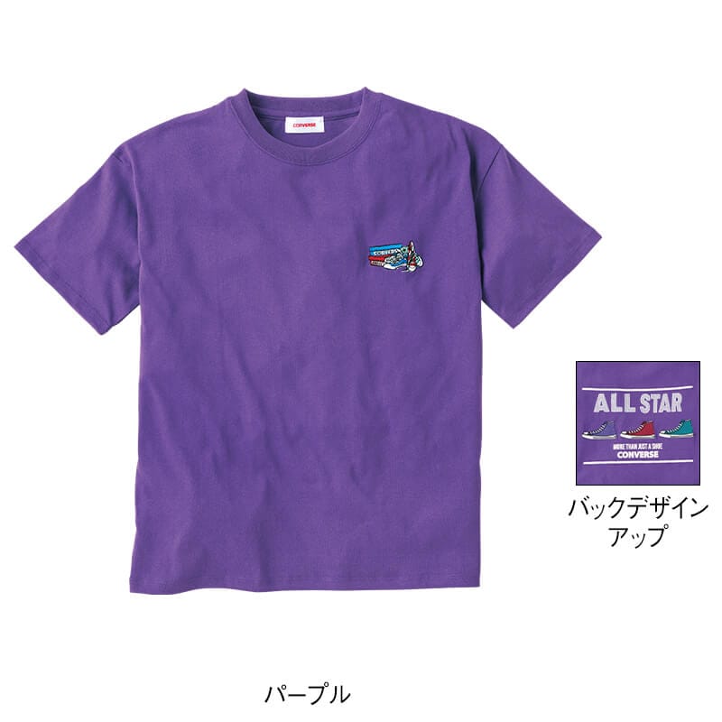 ＜CONVERSE＞シューズALLSTAR刺繍Tシャツ