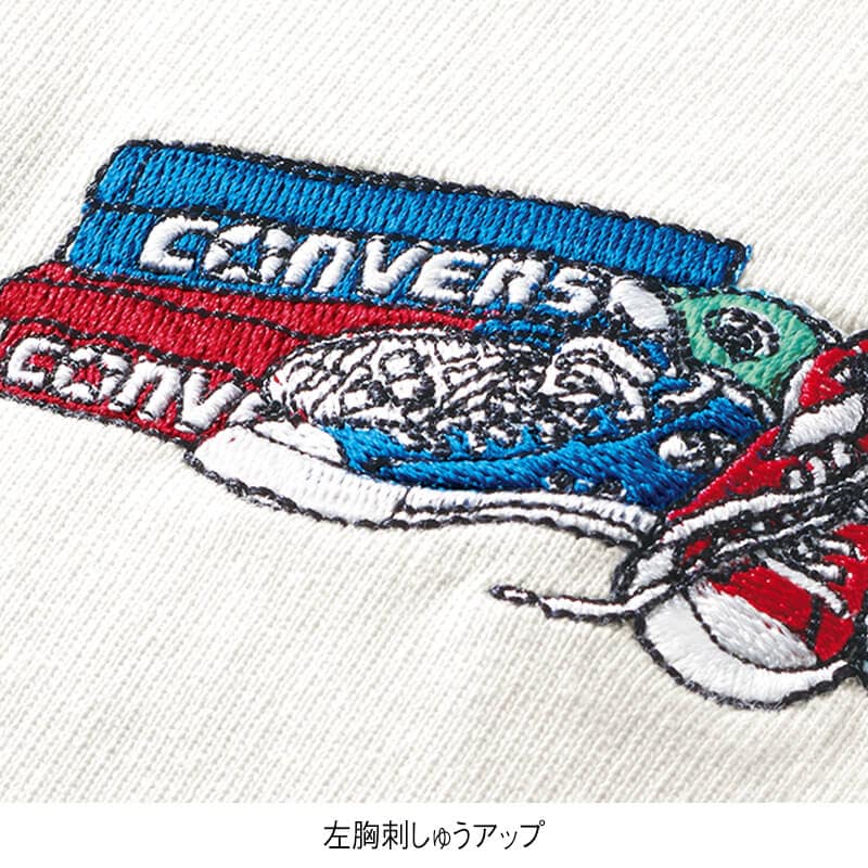 ＜CONVERSE＞シューズALLSTAR刺繍Tシャツ