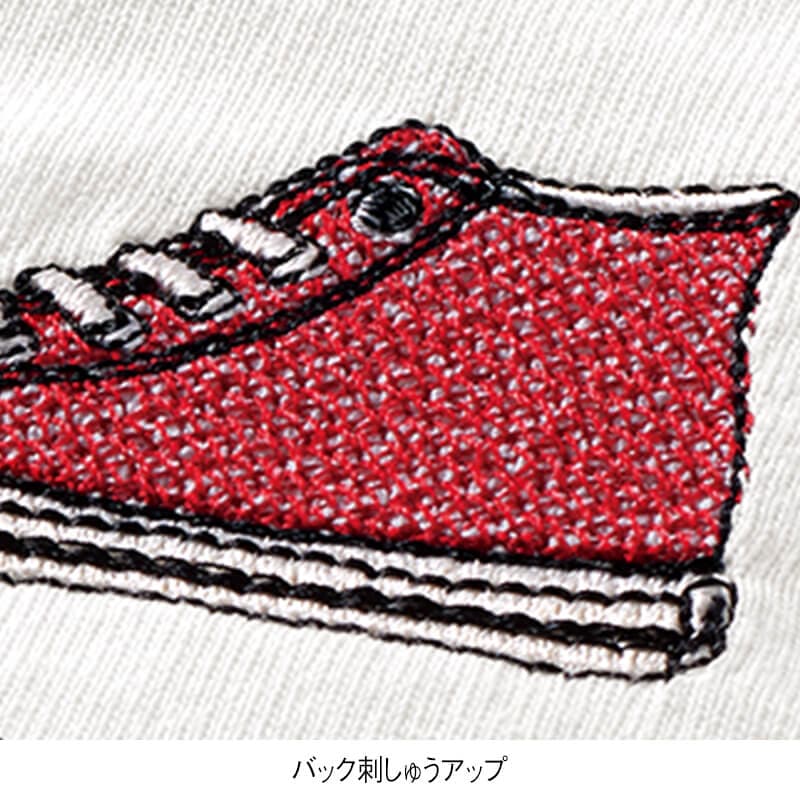 ＜CONVERSE＞シューズALLSTAR刺繍Tシャツ