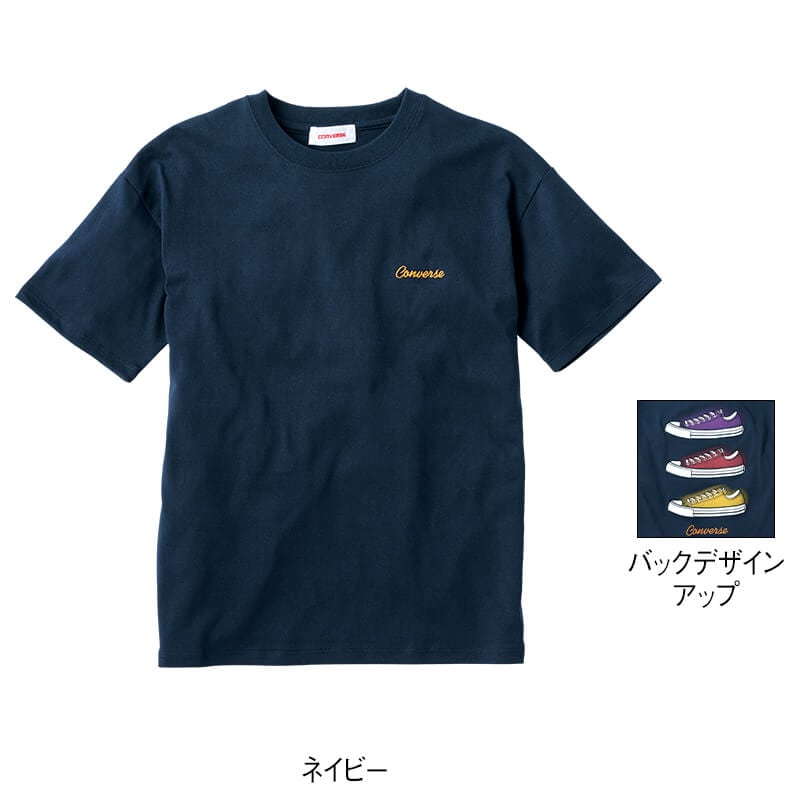 ＜CONVERSE＞シューズ刺繍Tシャツ