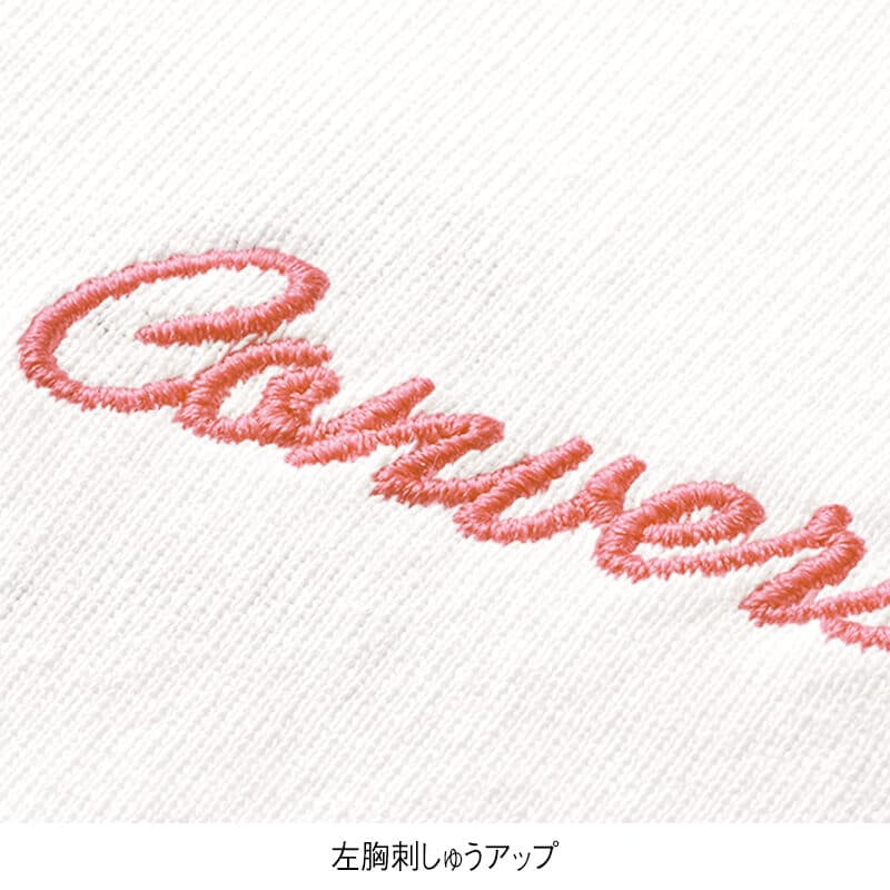 ＜CONVERSE＞シューズ刺繍Tシャツ