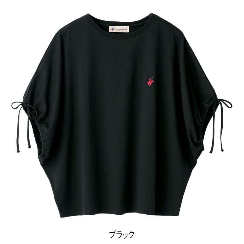 ＜BEVERLY HILLS POLO CLUB＞袖ギャザードルマンプルオーバー