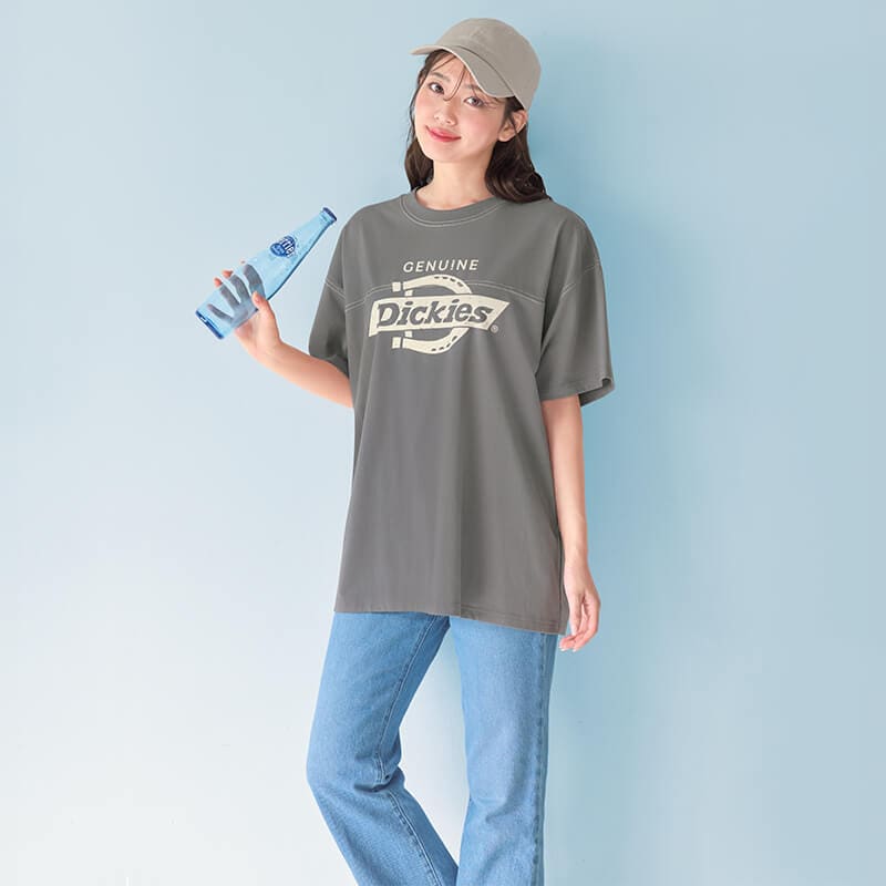 ＜GENUINE Dickies＞天竺半袖ルーズTシャツ