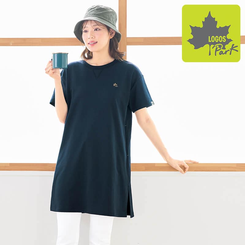 ＜LOGOS Park＞ミニ裏毛チュニック